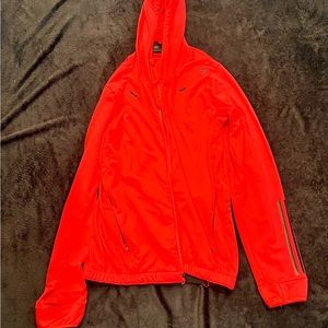 Adidas track jacket Climalite Size medium used 100% Authentic
